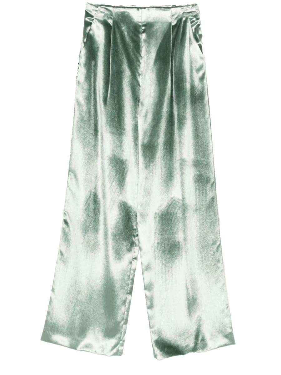 Alberta Ferretti VELVET PANTS