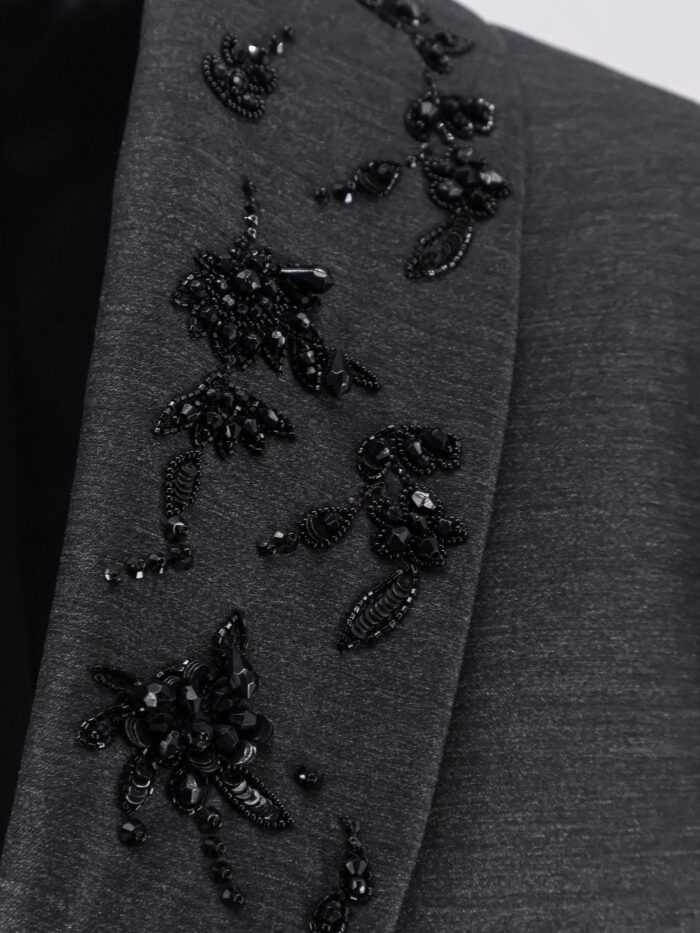 Alberta Ferretti Virgin Wool And Silk Blazer