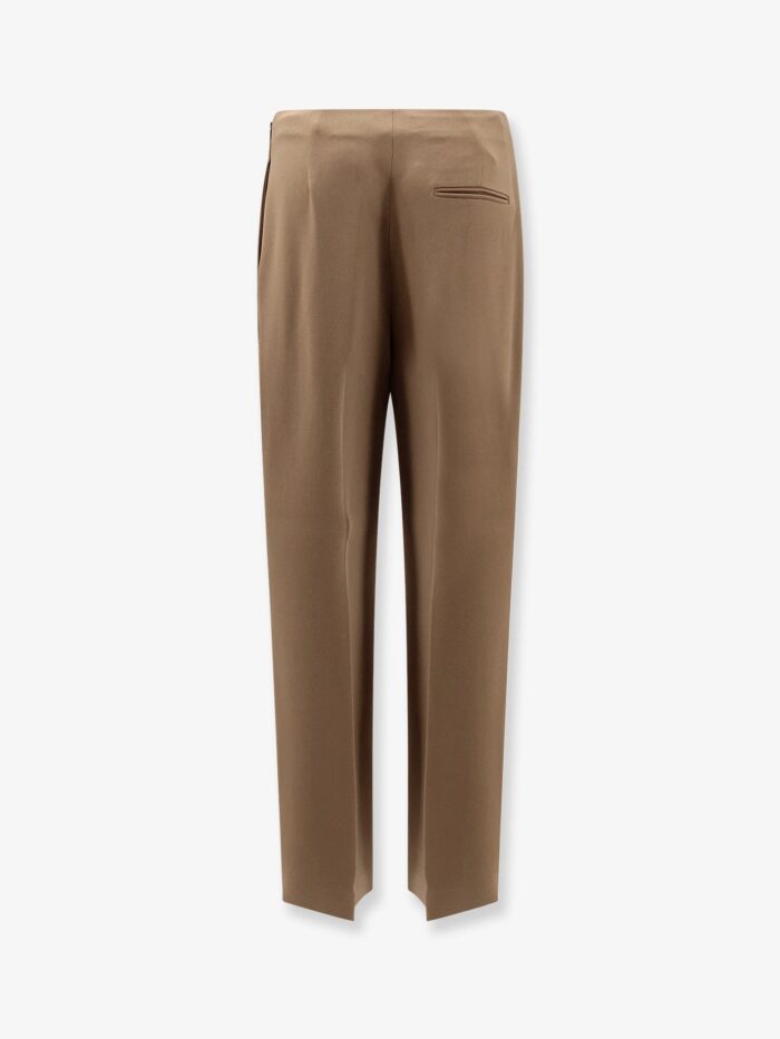Alberta Ferretti Virgin Wool And Silk Trousers