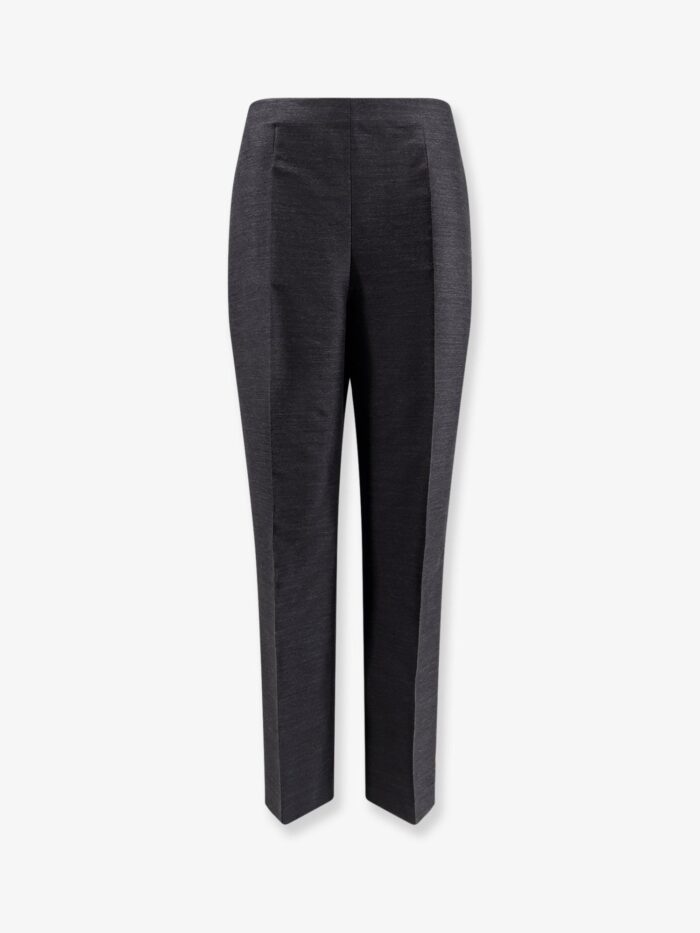 Alberta Ferretti Virgin Wool And Silk Trousers