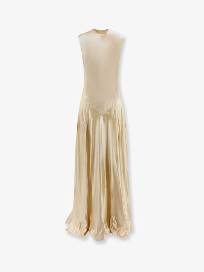 Alberta Ferretti Viscose And Silk Long Dress