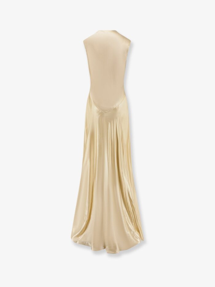 Alberta Ferretti Viscose And Silk Long Dress