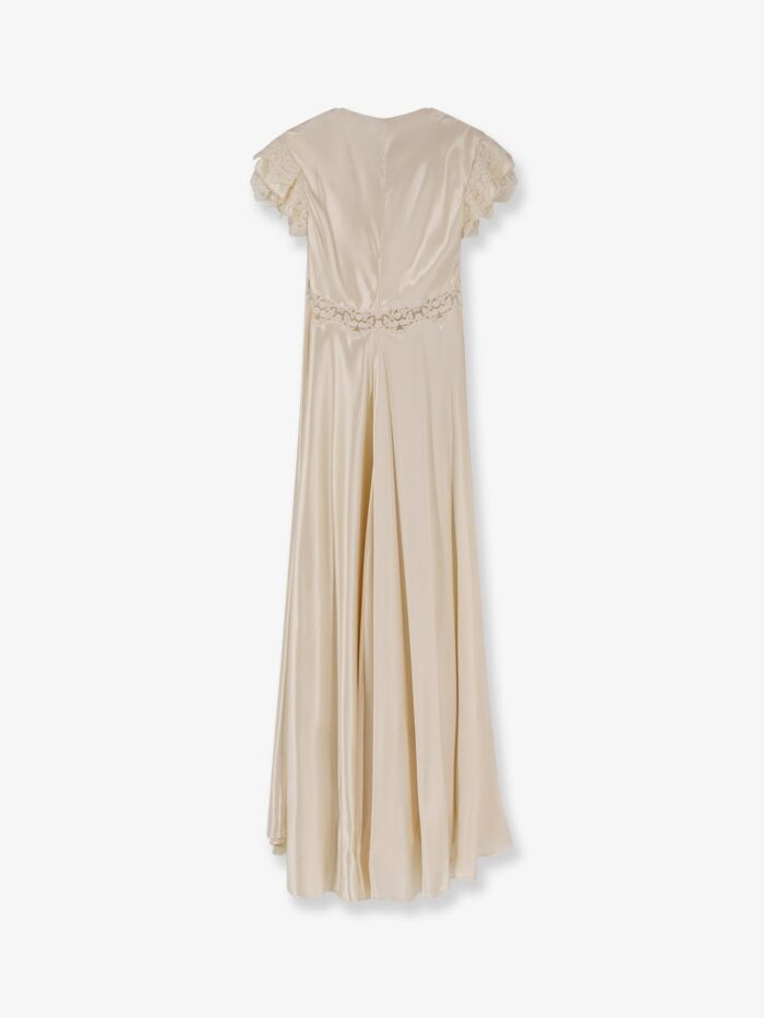 Alberta Ferretti Viscose Long Dress