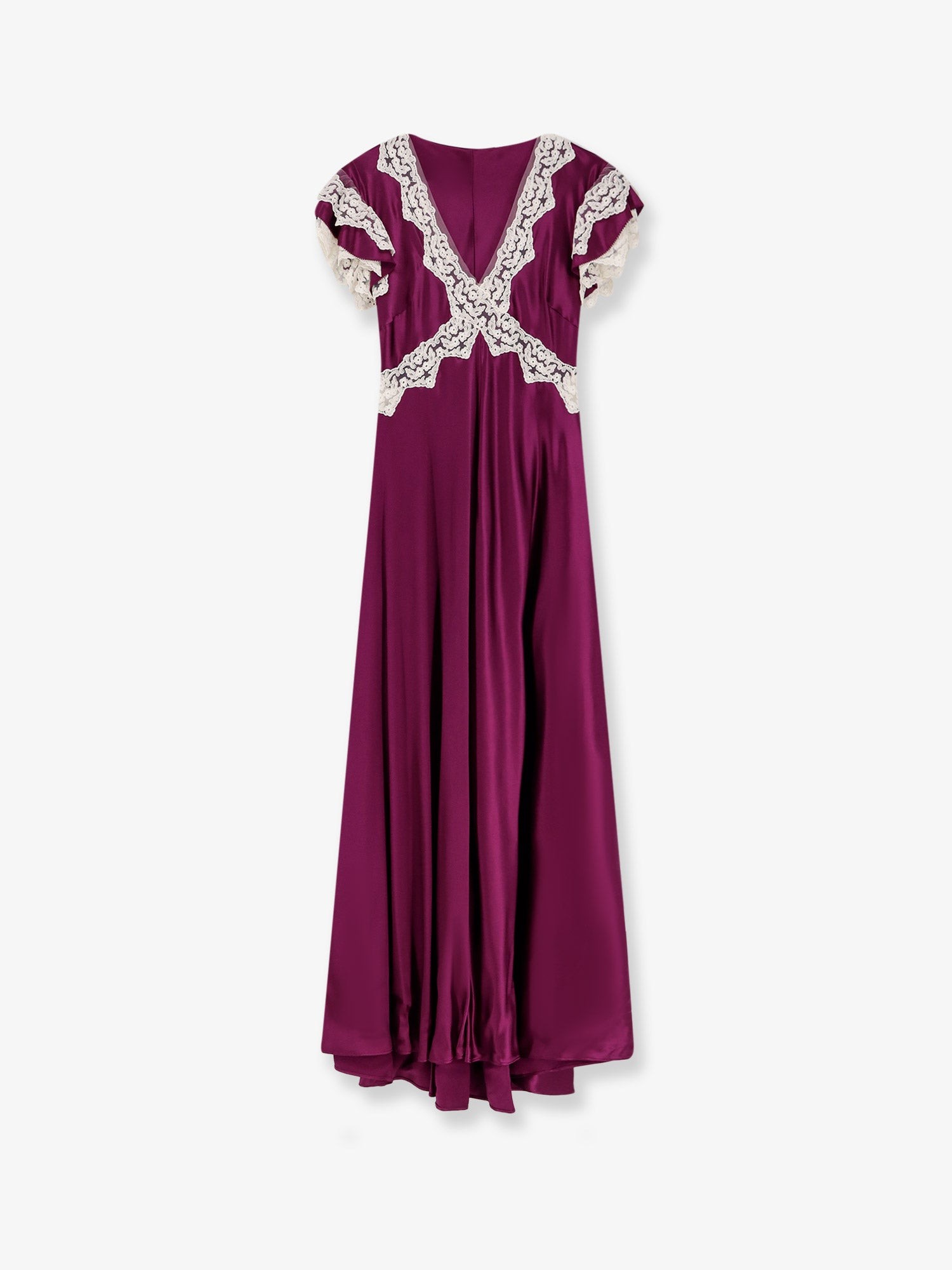 Alberta Ferretti Viscose Long Dress