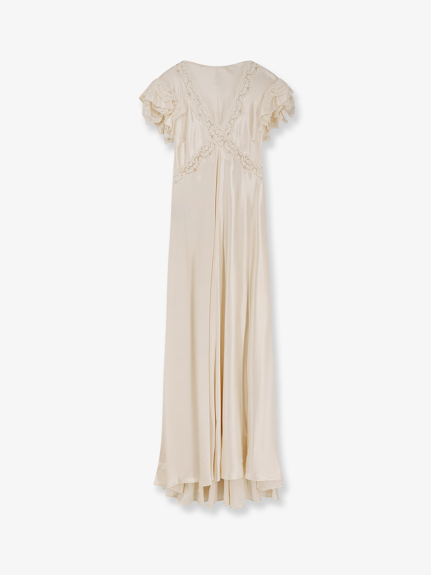Alberta Ferretti Viscose Long Dress