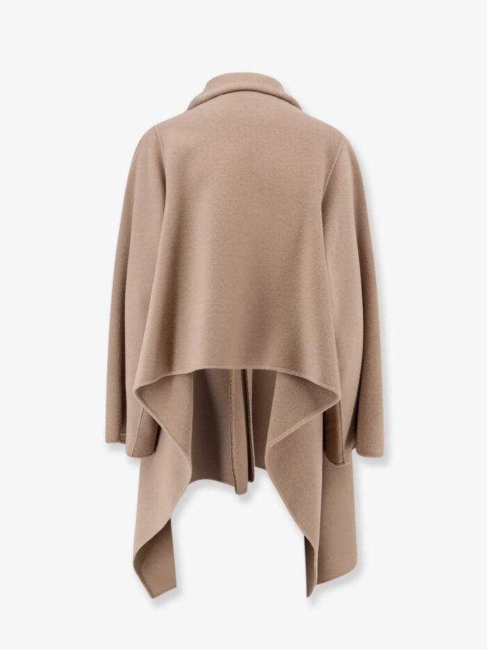 Alberta Ferretti Wool And Cashmere Cloth Coat