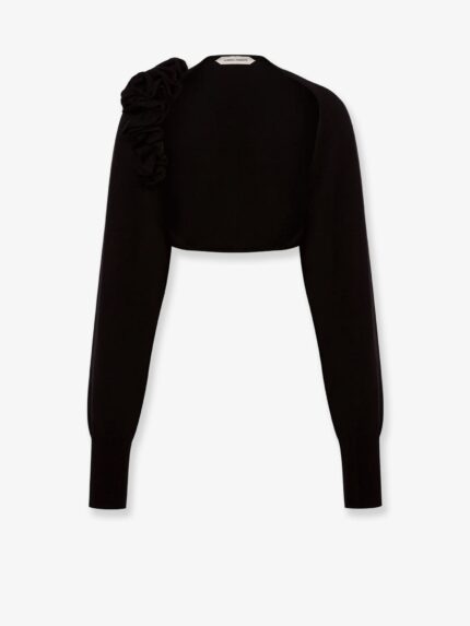 Alberta Ferretti Wool, Silk And Cashmere Shrug