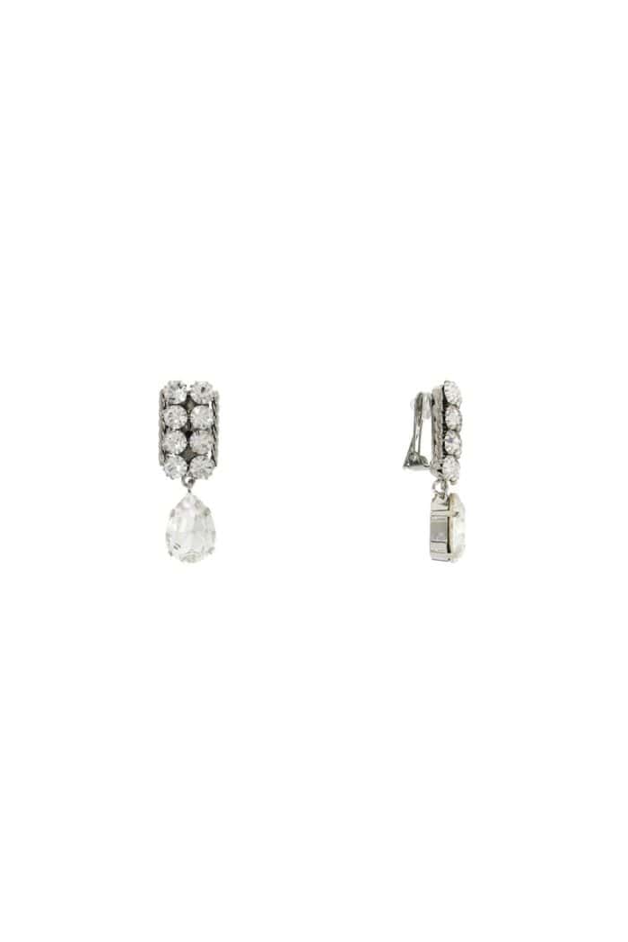 ALESSANDRA RICH Dangling Clip-on Earrings