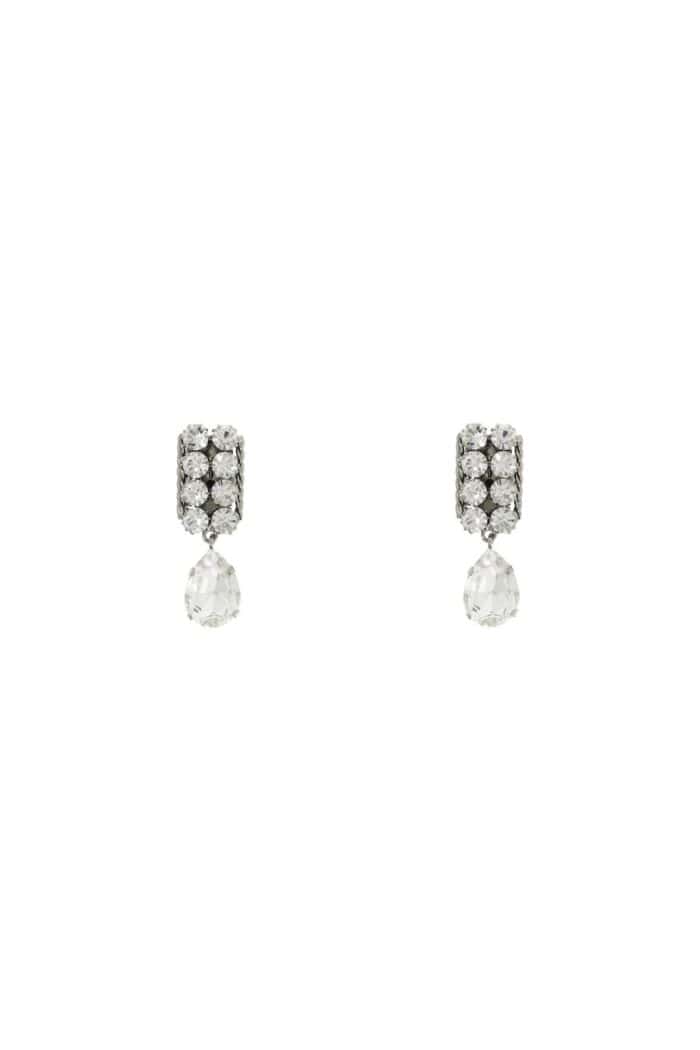 ALESSANDRA RICH Dangling Clip-on Earrings