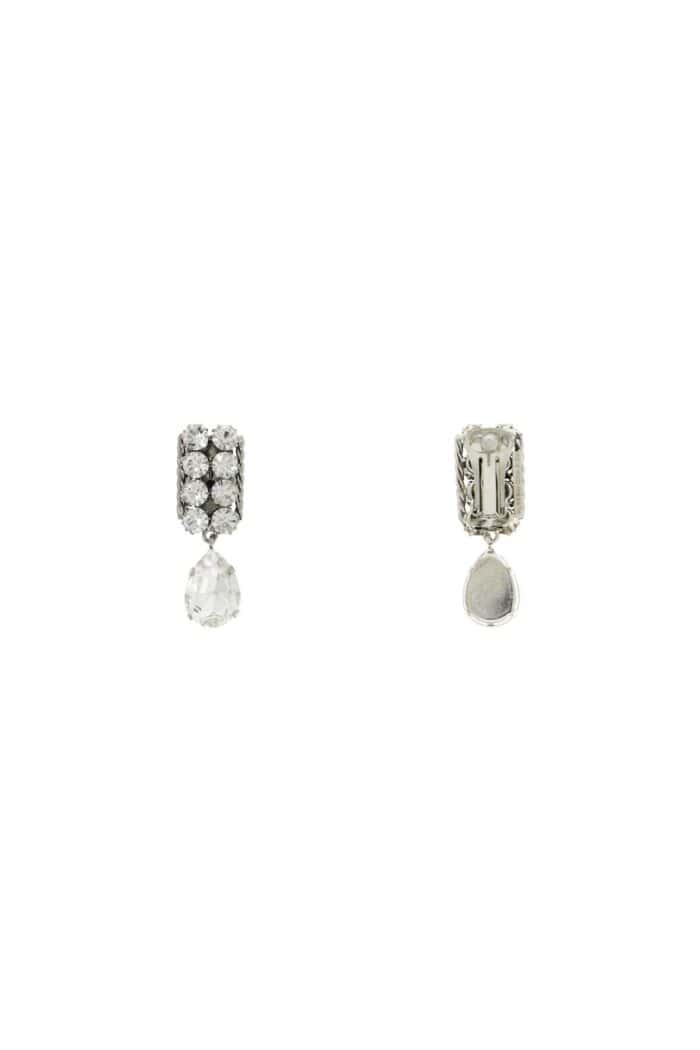 ALESSANDRA RICH Dangling Clip-on Earrings