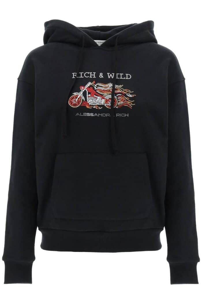 Alessandra Rich 'rich & Wild' Hoodie