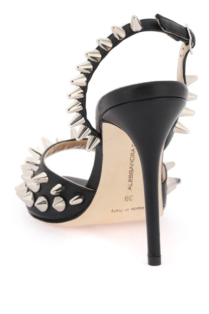 Alessandra Rich Sandals With Spikes