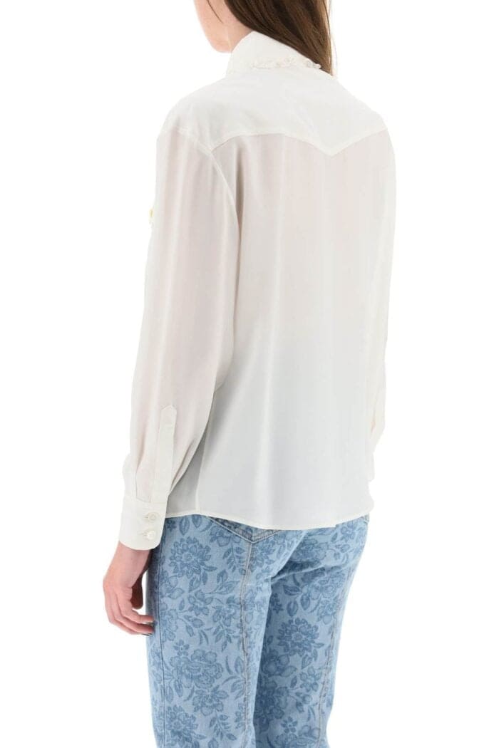 Alessandra Rich Silk Shirt