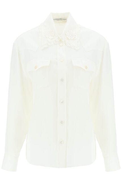 Alessandra Rich Silk Shirt