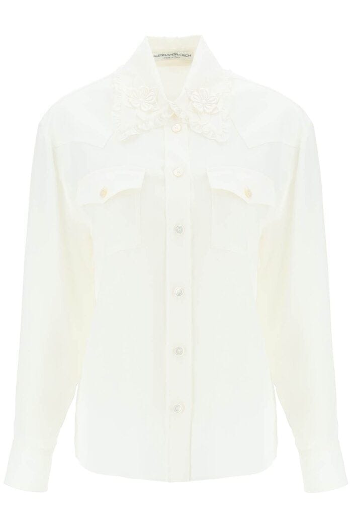 Alessandra Rich Silk Shirt