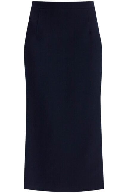 ALESSANDRA RICH Virgin Wool Midi Skirt