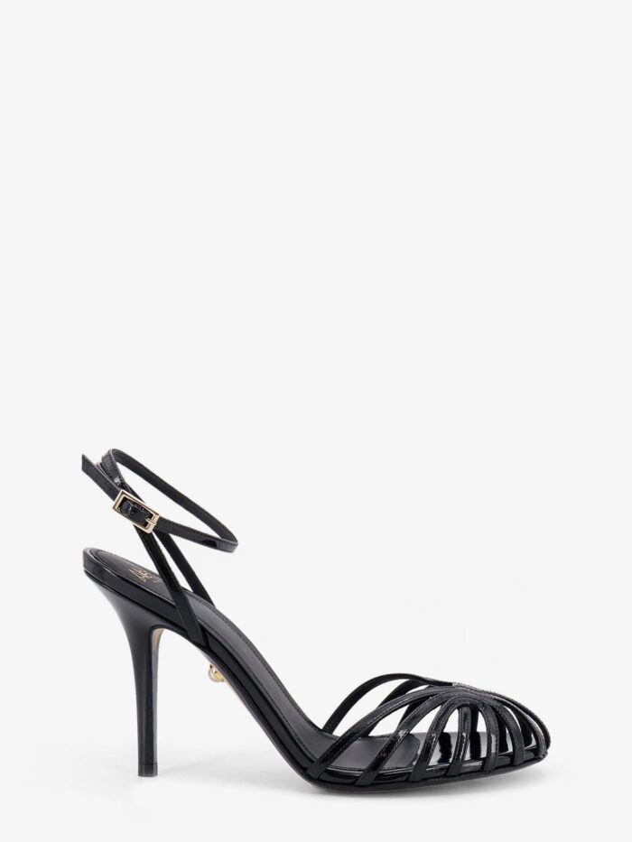 alevi` blake 95 patent leather sandals ALEVI` Blake 95 Patent Leather Sandals