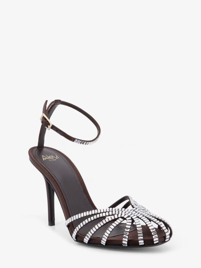 ALEVI` Penelope Sandals With Crystals