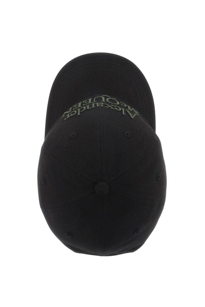 Alexander Mcqueen Baseball Cap With Embroidered Logo