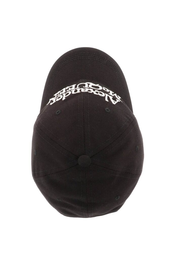 Alexander Mcqueen Baseball Cap With Embroidery