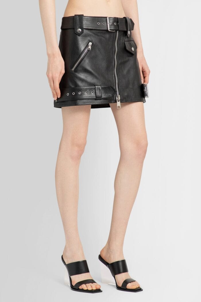 ALEXANDER MCQUEEN Biker Mini Skirt