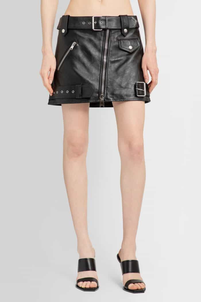 ALEXANDER MCQUEEN Biker Mini Skirt