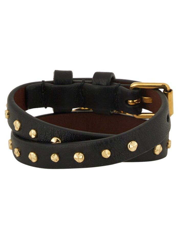 Alexander Mcqueen BRACCIALE A DOPPIO GIRO