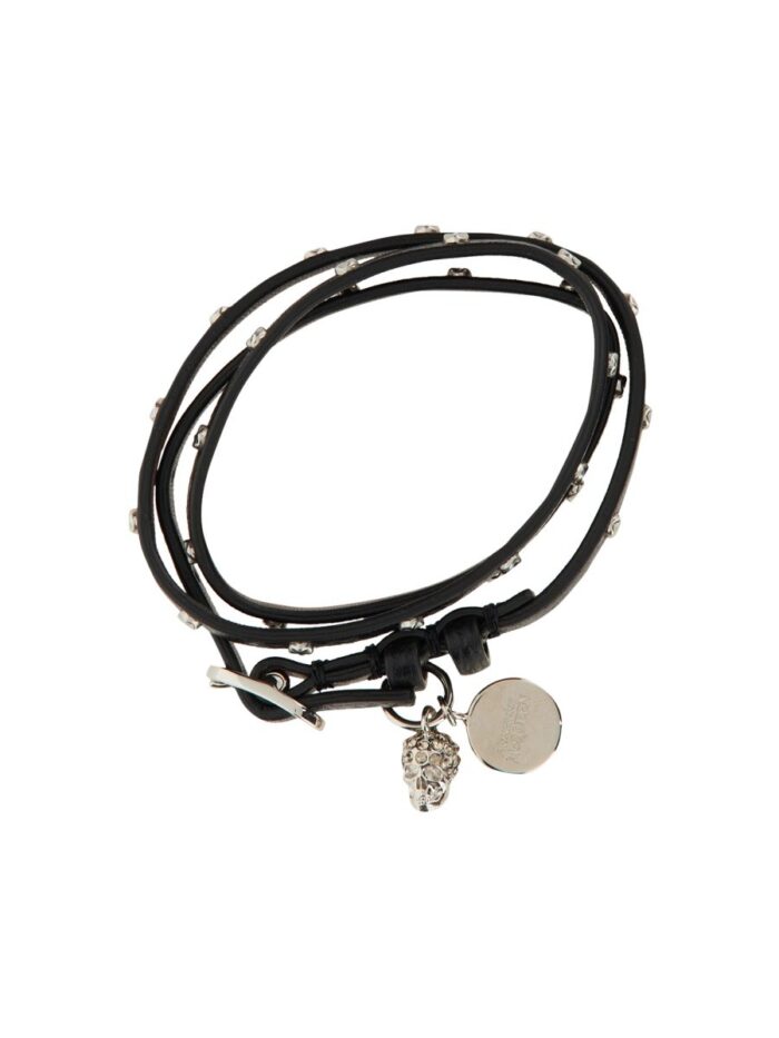 Alexander Mcqueen BRACCIALE A DOPPIO GIRO