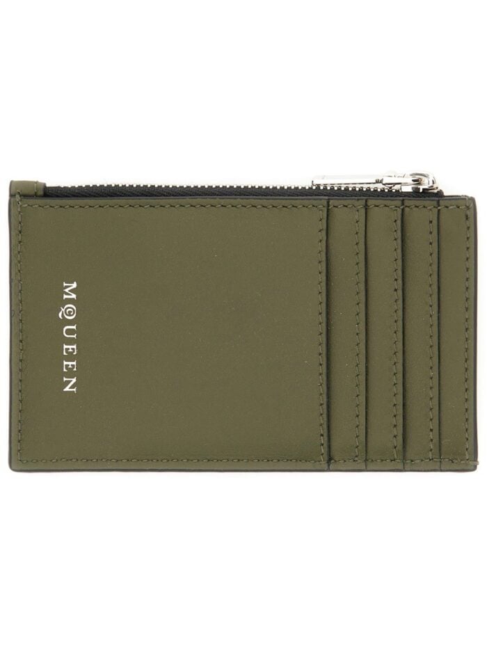 Alexander Mcqueen CARD HOLDER "SKULL"