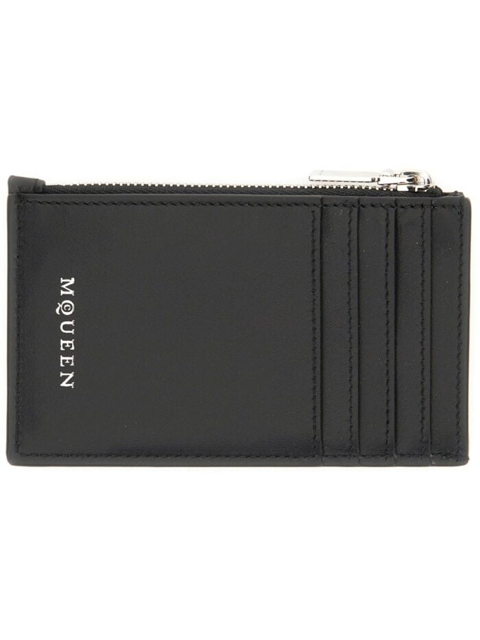 Alexander Mcqueen CARD HOLDER "SKULL"