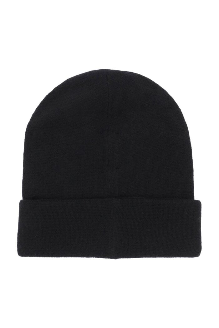 Alexander Mcqueen Cashmere Beanie With Logo Embroidery