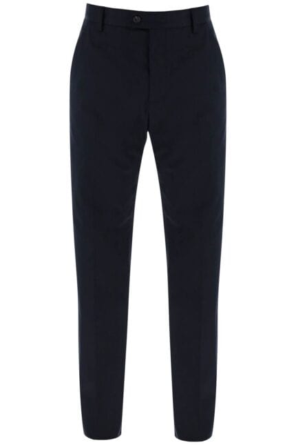 ALEXANDER MCQUEEN Chino Pants With Logo Lettering On The