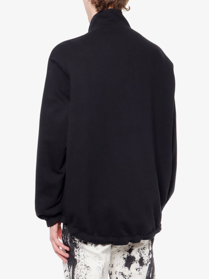 Alexander Mcqueen Cotone And Nylon Jacket With Mcqueen Graffiti Logo