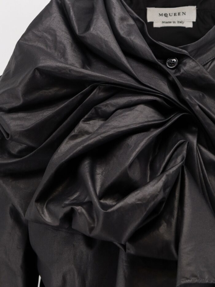 Alexander Mcqueen Cotton Bow Shirt