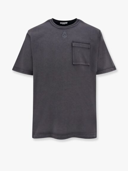 Alexander Mcqueen Cotton T-shirt With Frontal Iconic Skull