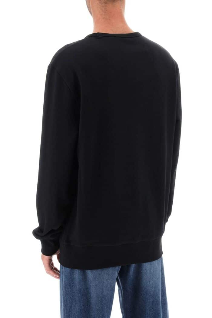 Alexander Mcqueen Crew-neck Sweatshirt With Skull Embroidery