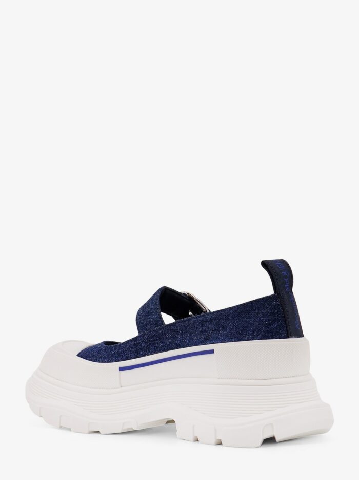 Alexander Mcqueen Denim Mary Jane