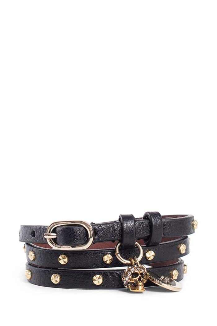 ALEXANDER MCQUEEN Double-wrap Skull Bracelet