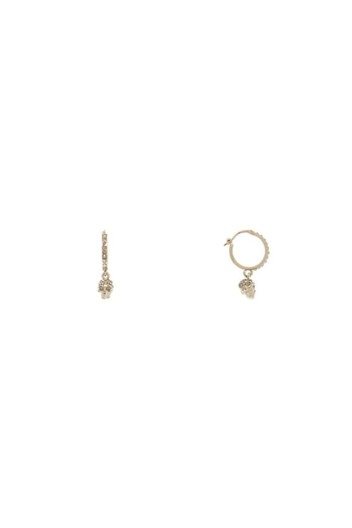 ALEXANDER MCQUEEN Earrings With Hoopskull-shaped