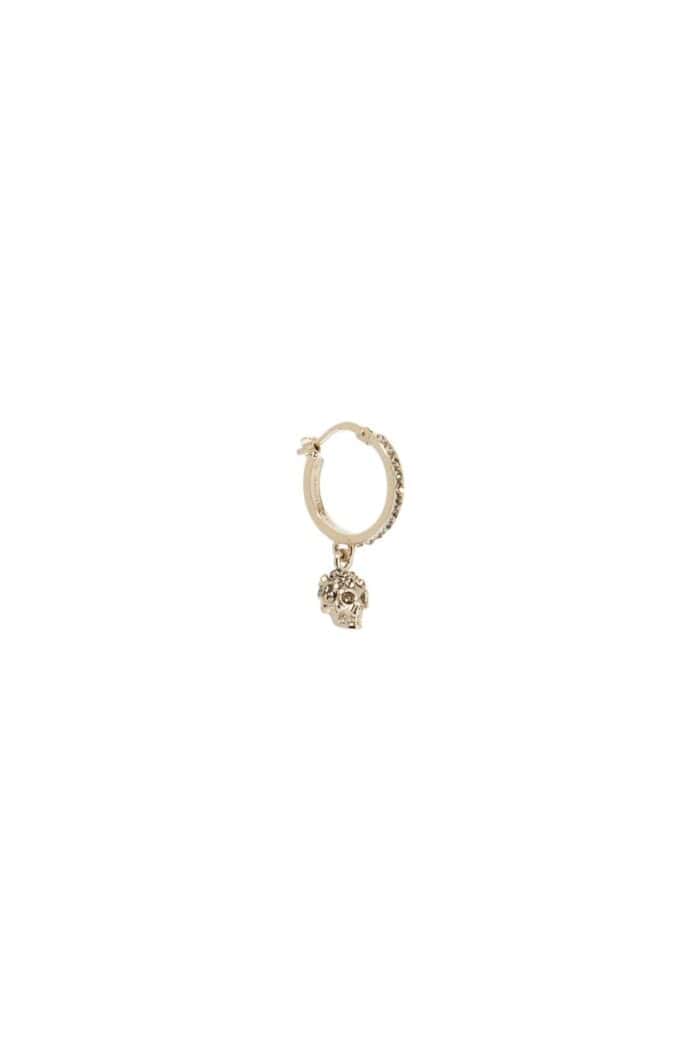 ALEXANDER MCQUEEN Earrings With Hoopskull-shaped