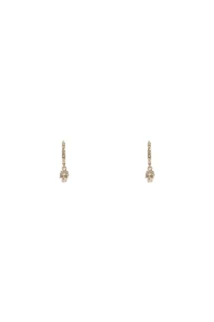 ALEXANDER MCQUEEN Earrings With Hoopskull-shaped