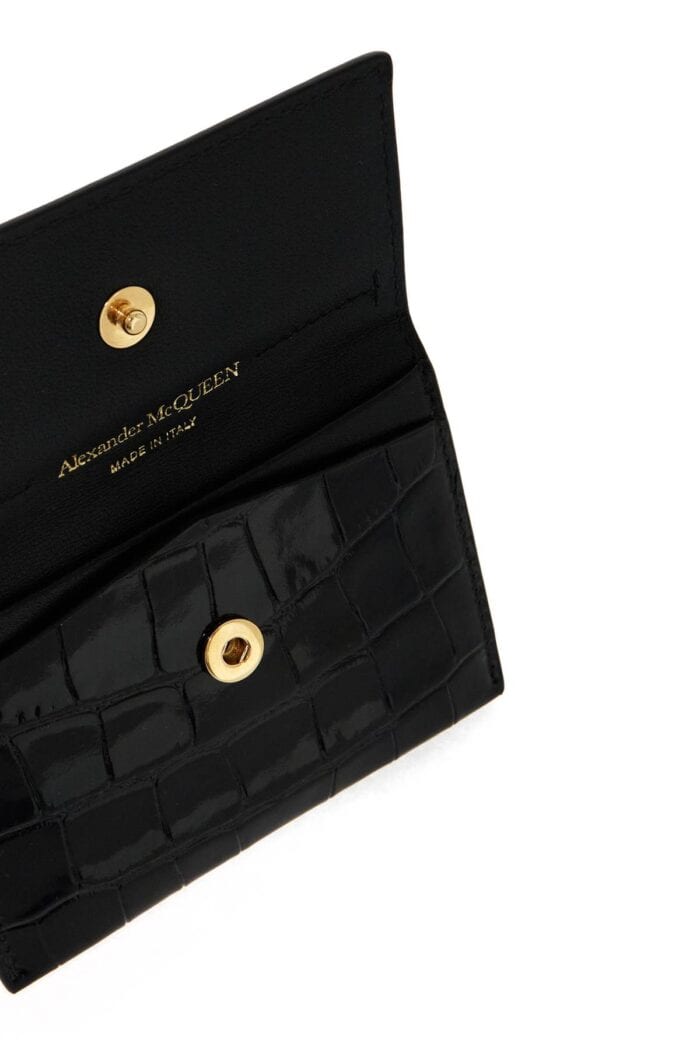 ALEXANDER MCQUEEN Envelope Skull Cardholder