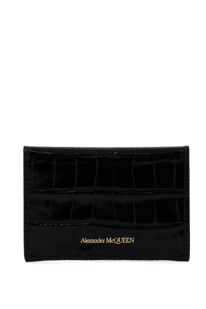 ALEXANDER MCQUEEN Envelope Skull Cardholder