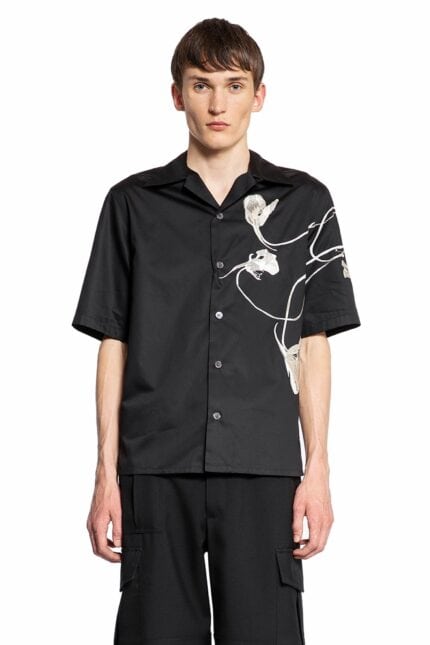 ALEXANDER MCQUEEN Flower Hawaiian Shirt