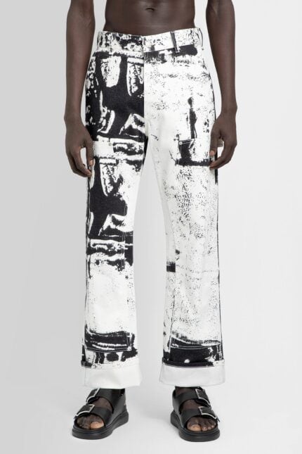 ALEXANDER MCQUEEN Fold Workwear Jeans