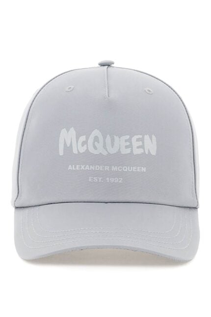 Alexander Mcqueen Graffiti Baseball Cap