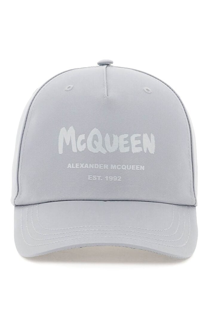 Alexander Mcqueen Graffiti Baseball Cap