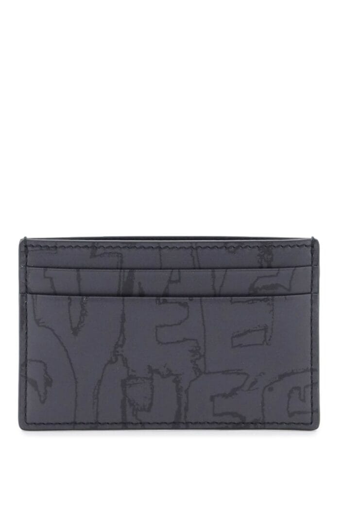 Alexander Mcqueen Graffiti Cardholder