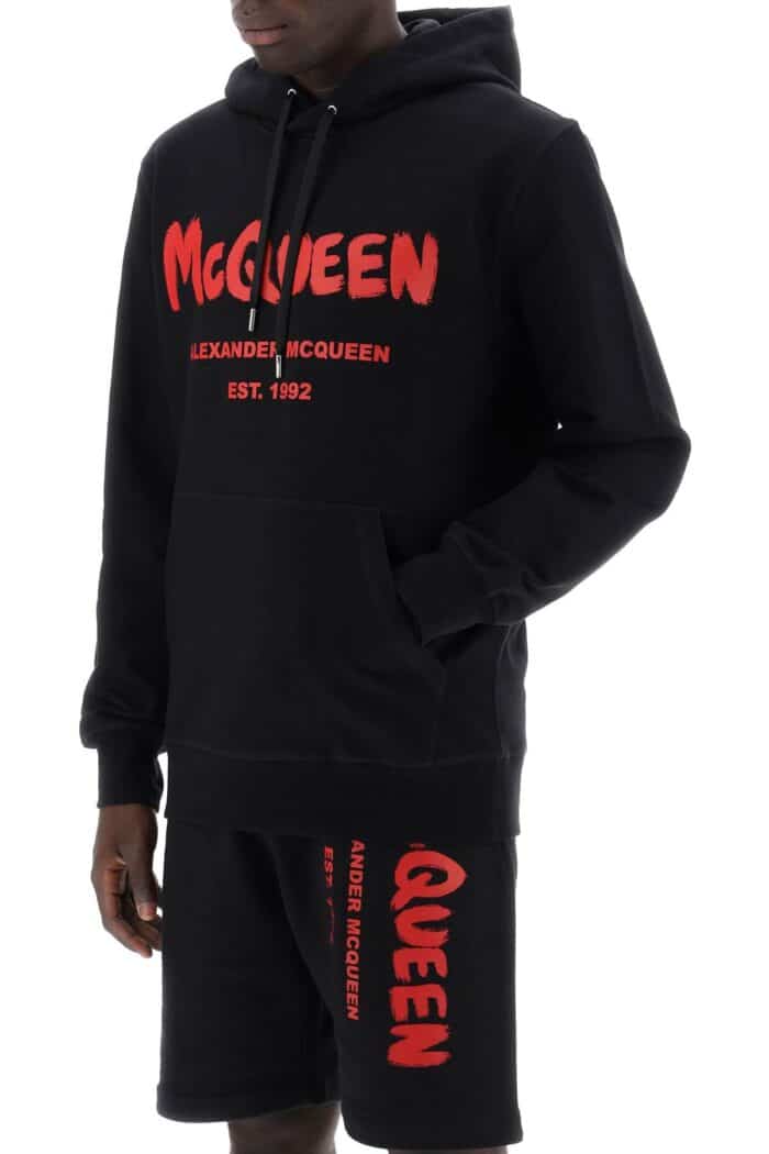 ALEXANDER MCQUEEN Graffiti Hoodie