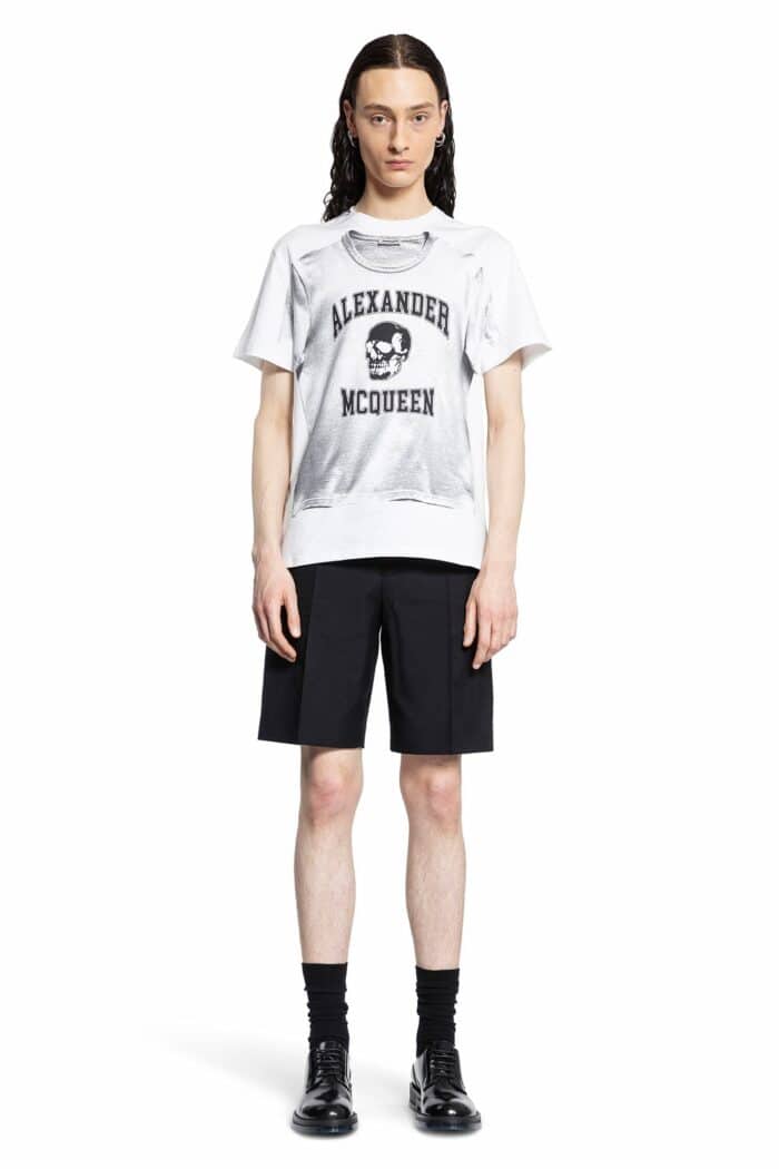 ALEXANDER MCQUEEN Graphic Cotton T-shirt